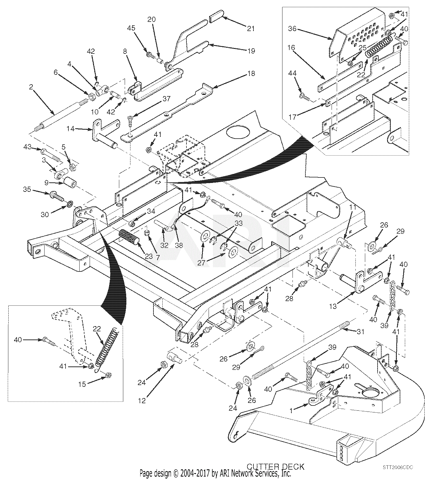 Scag STT61V-791DFI (Turf Tiger) (S/N G5100001-G5199999) Parts Diagram ...