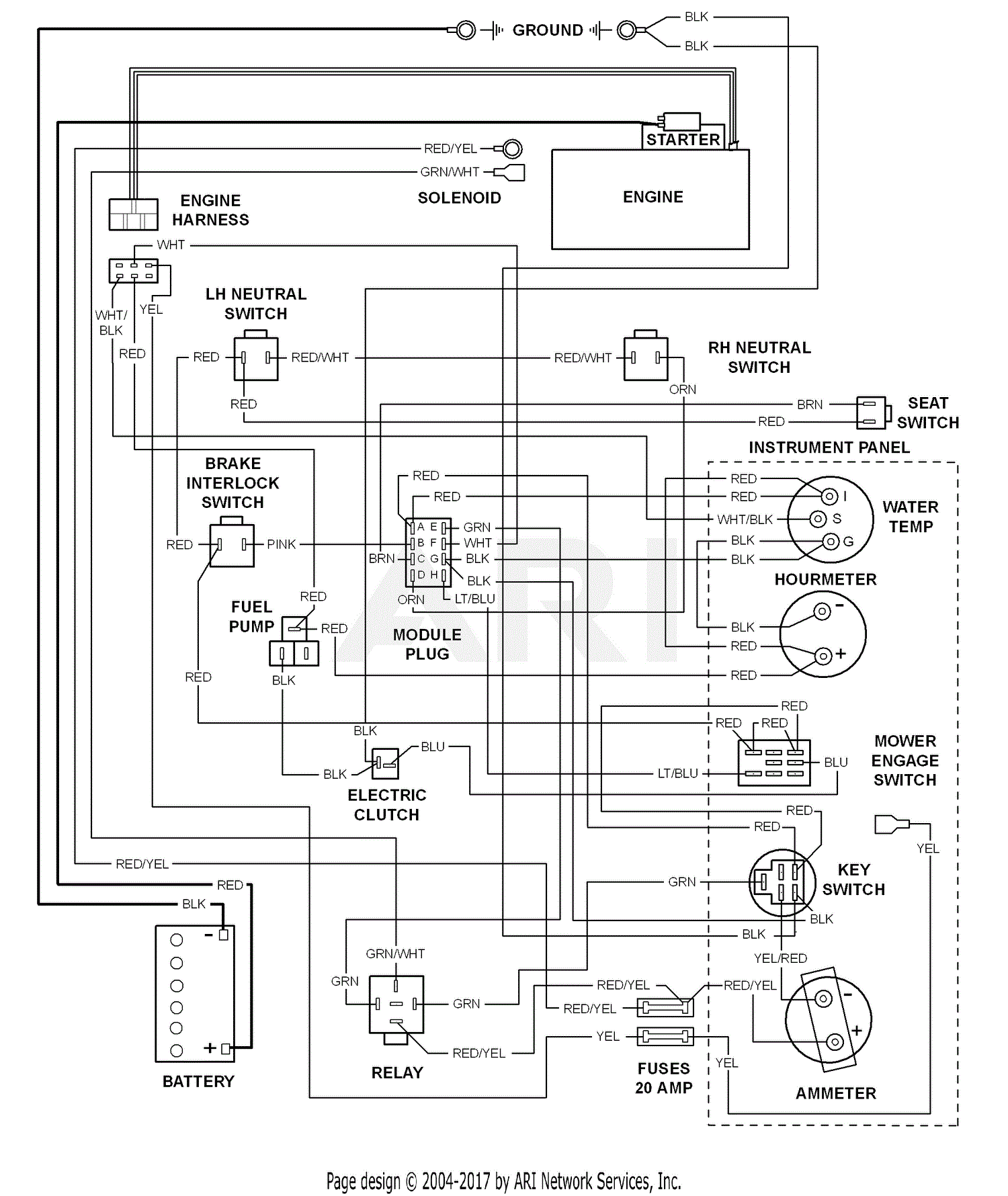 Electrical Schematic 22hp Kawasaki