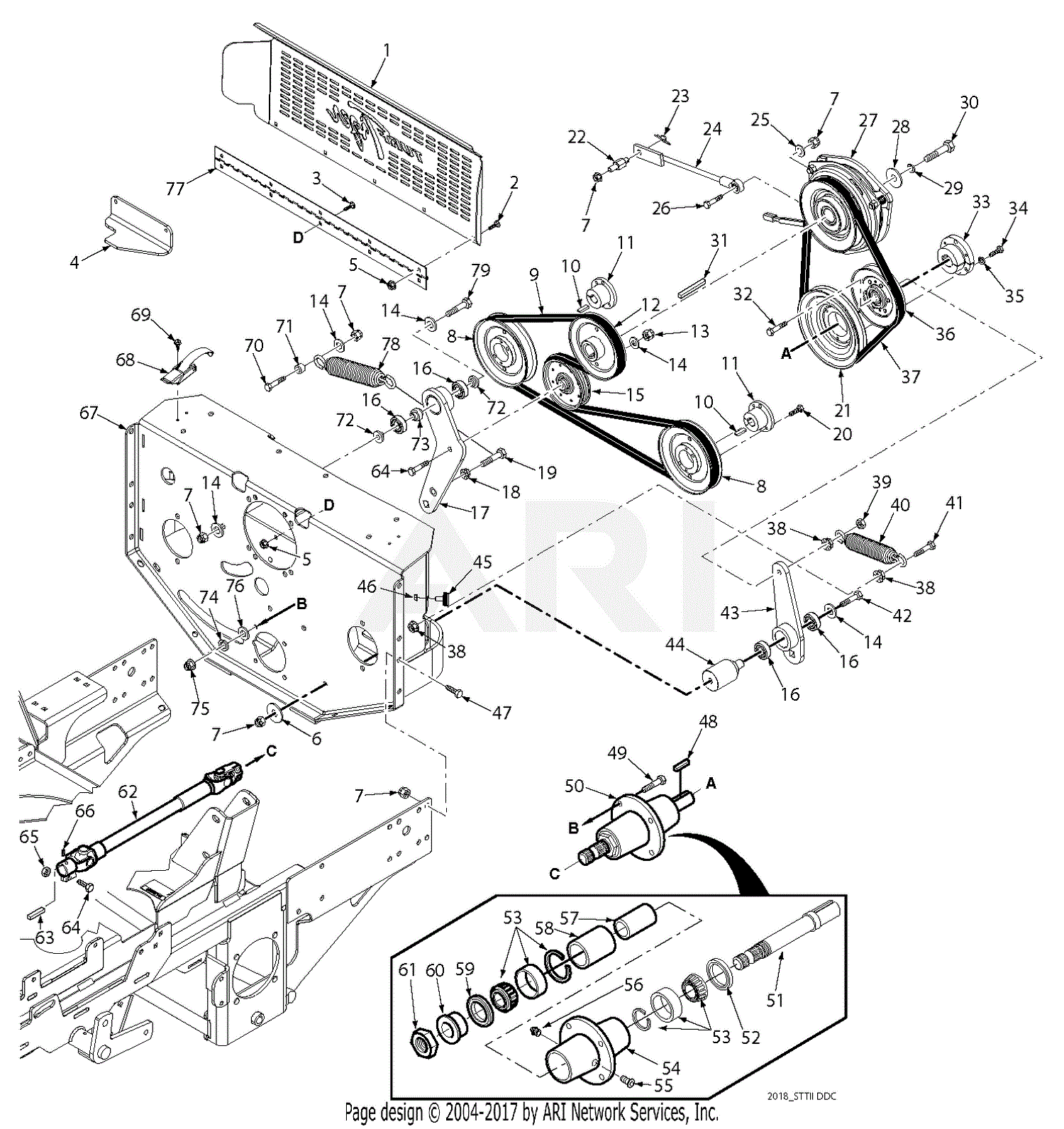 Scag Turf Tiger Deck Belt Diagram - Diagram Niche Ideas