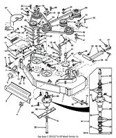 Scag SSZ-18CV (60001-69999) Parts Diagram for Cutter Deck Controls 48 ...