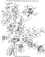 Scag STHM-20CV (40000-49999) Parts Diagram for ENGINE DECK