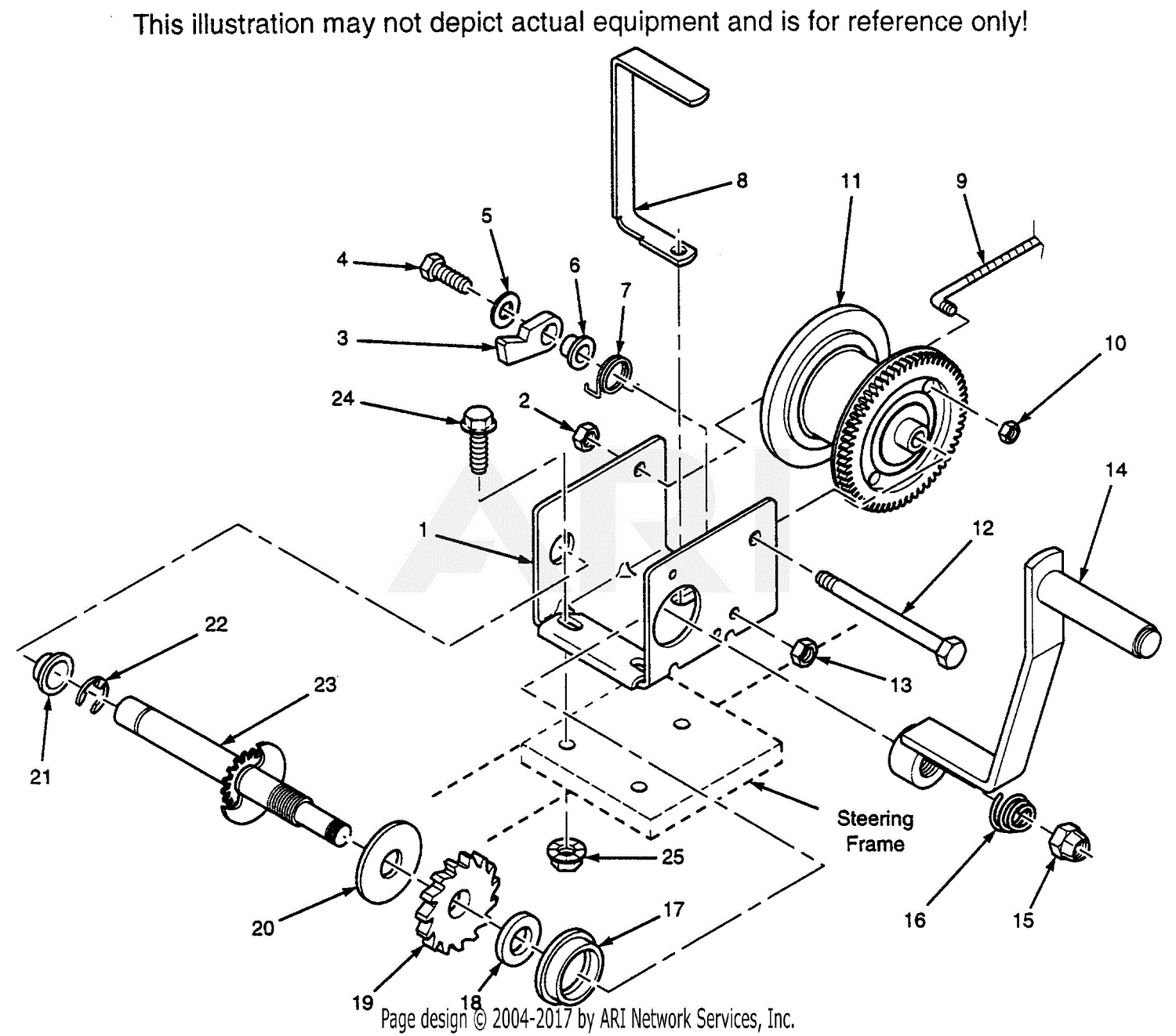  Scag  STHM 20CV 50000 59999 Parts Diagram for WINCH LIFT 