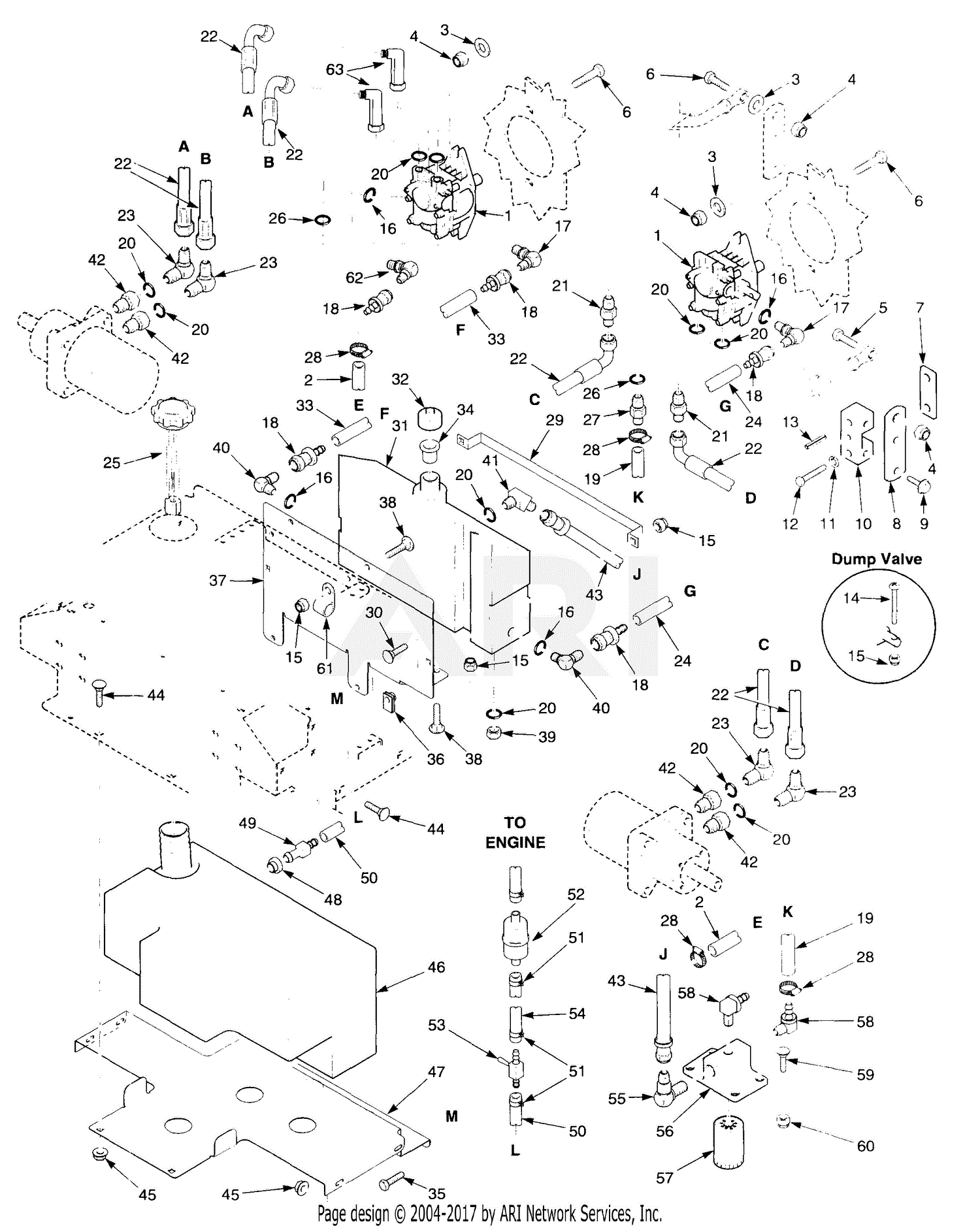 Scag STT52-25CH (S/N 5420001-5429999) Parts Diagram for Fuel And ...