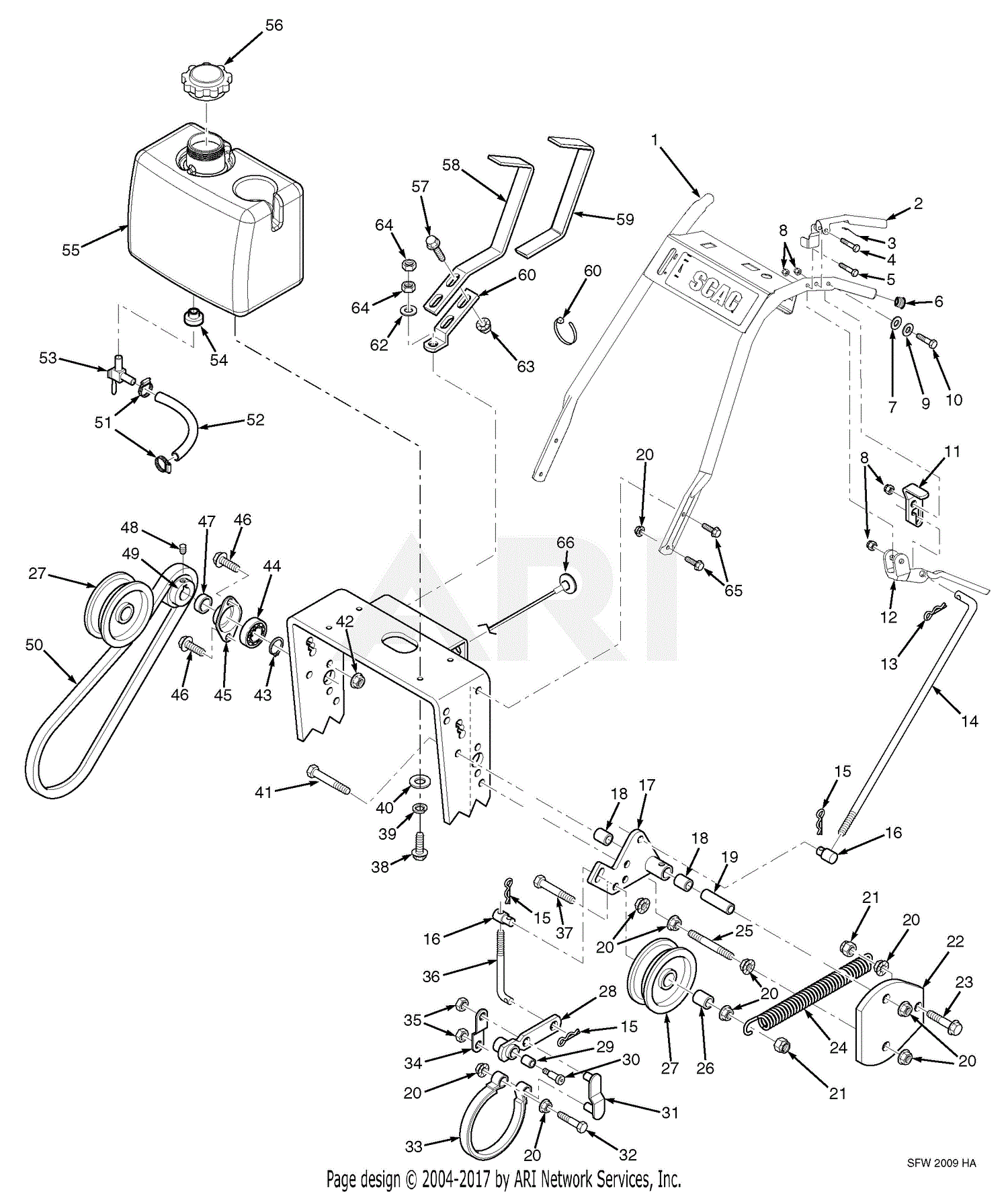 Scag Sfc30-7cv Parts Diagram