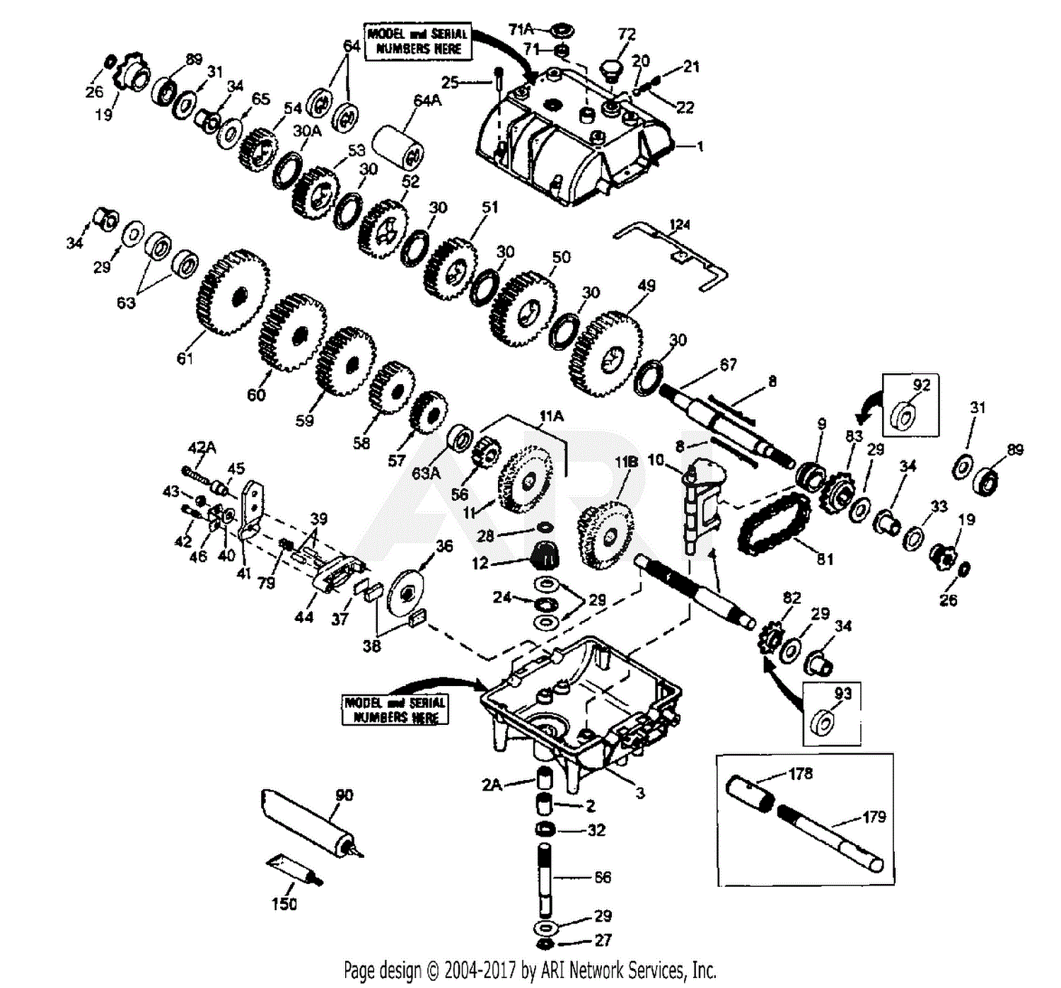 Scag SW48V-14FS (S/N J6200001-J6299999) Parts Diagram for Peerless ...