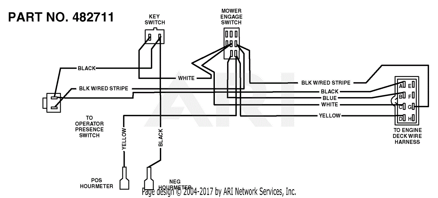 Scag SW32-15KA (S/N A0100001-A0199999) Parts Diagram for ... scag starter wiring diagram 