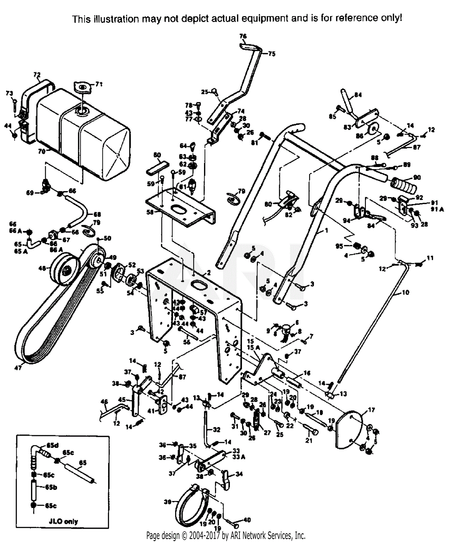 Scag Sw48-13k (metal Tanks, No Operator Controls) Parts Diagram For 