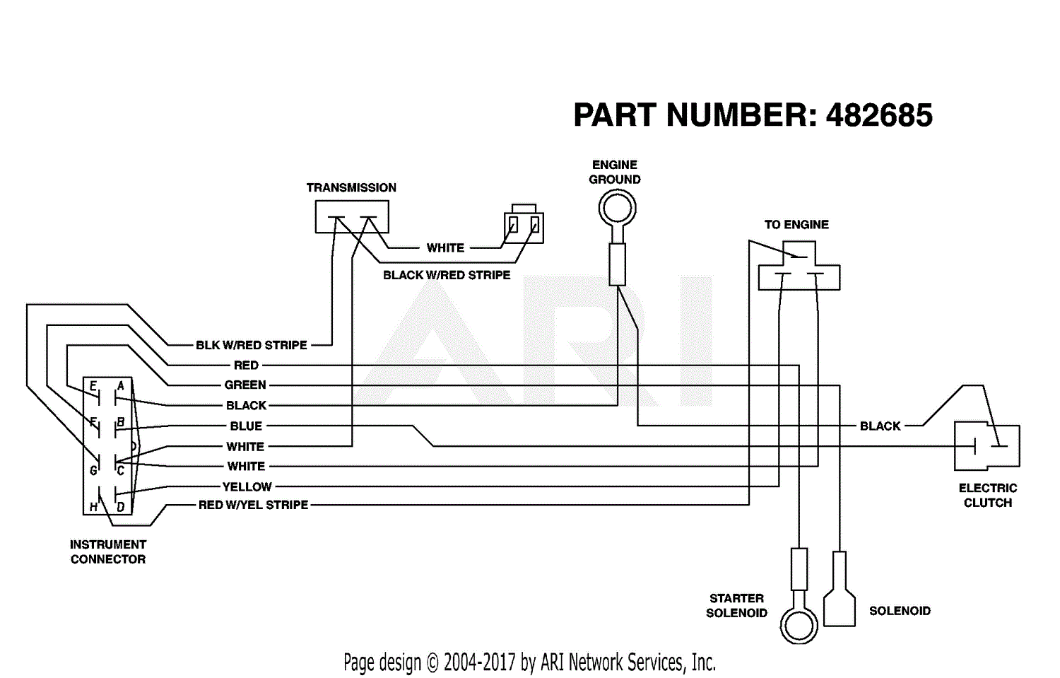 Scag SWZ48A-17KAE (S/N 9050001-9059999) Parts Diagram for Engine Deck ...