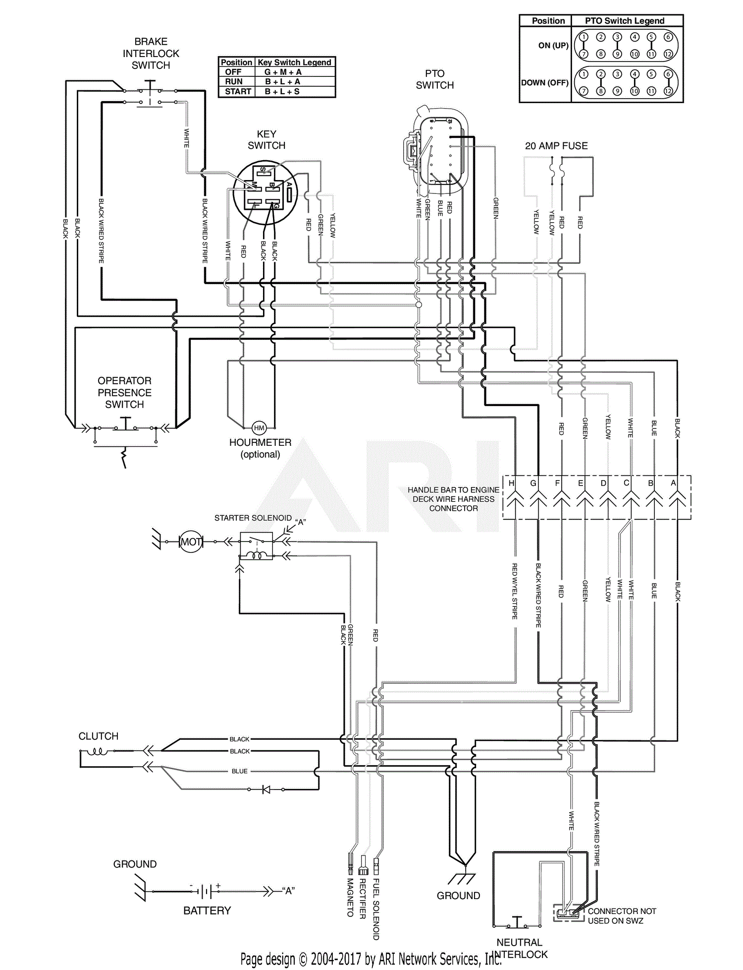 Scag SWZ52V-18FS (S/N N4700001-N4799999) Part No.06316 Parts Diagram ...