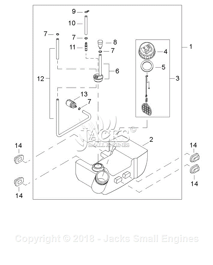 Shindaiwa Ct2510 Parts Diagram For Fuel Tank 4161