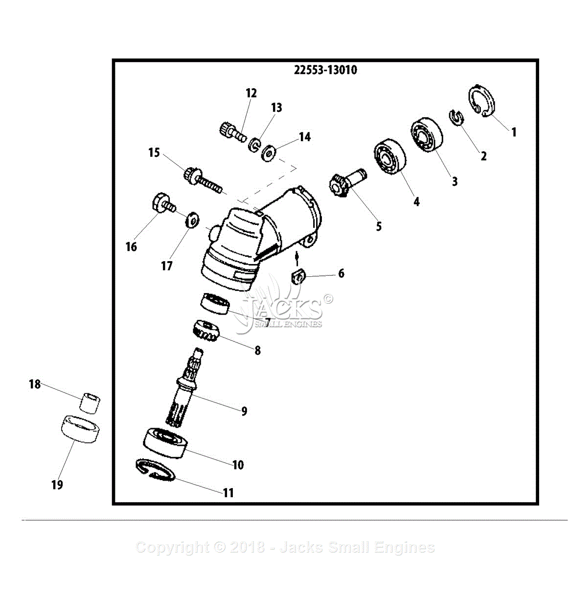 Shindaiwa 22t Parts Diagram For Gearcase