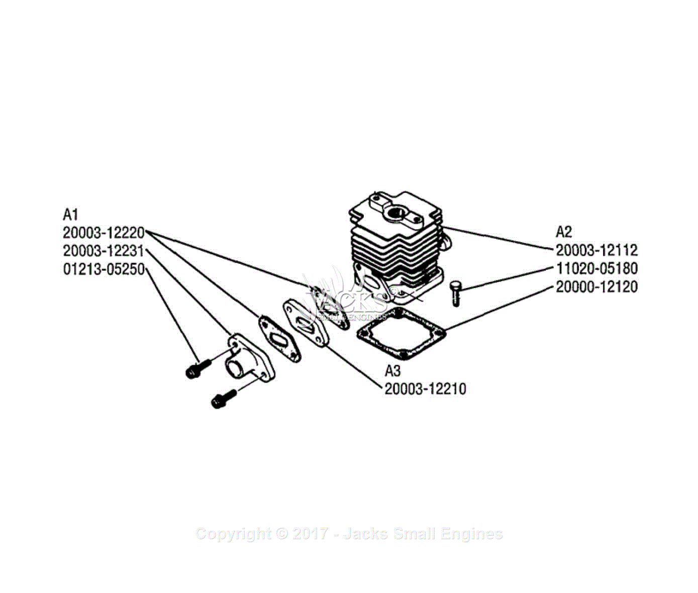 Shindaiwa Gp25 Water Pump Parts Diagram For Cylinder 1918