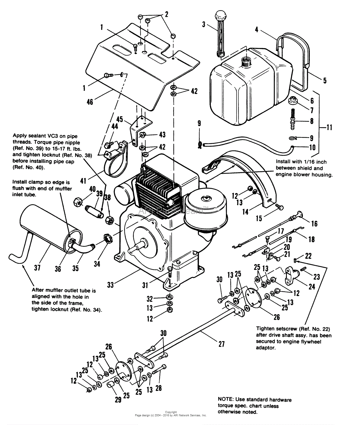 Simplicity 1690577 - 7116H, 16HP Hydro w/Turf Tires and 48