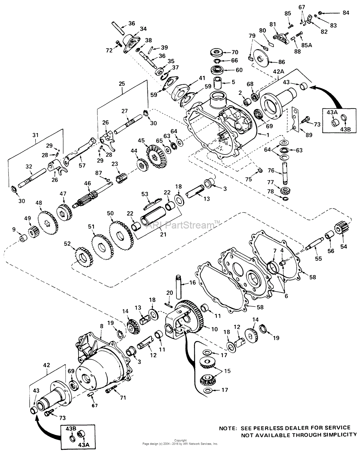 Simplicity 1690346 - 611LT, 11HP Gear and 36