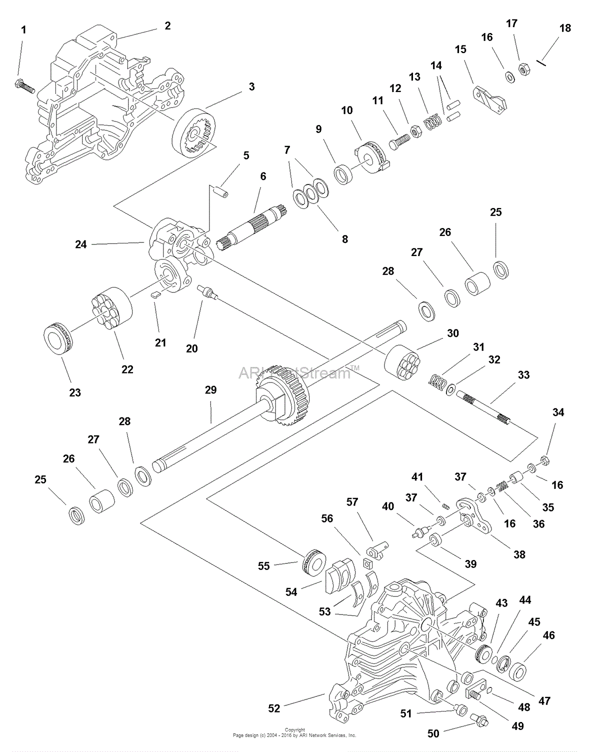 Simplicity 1694116 - 416H, 16HP Hydro and 34