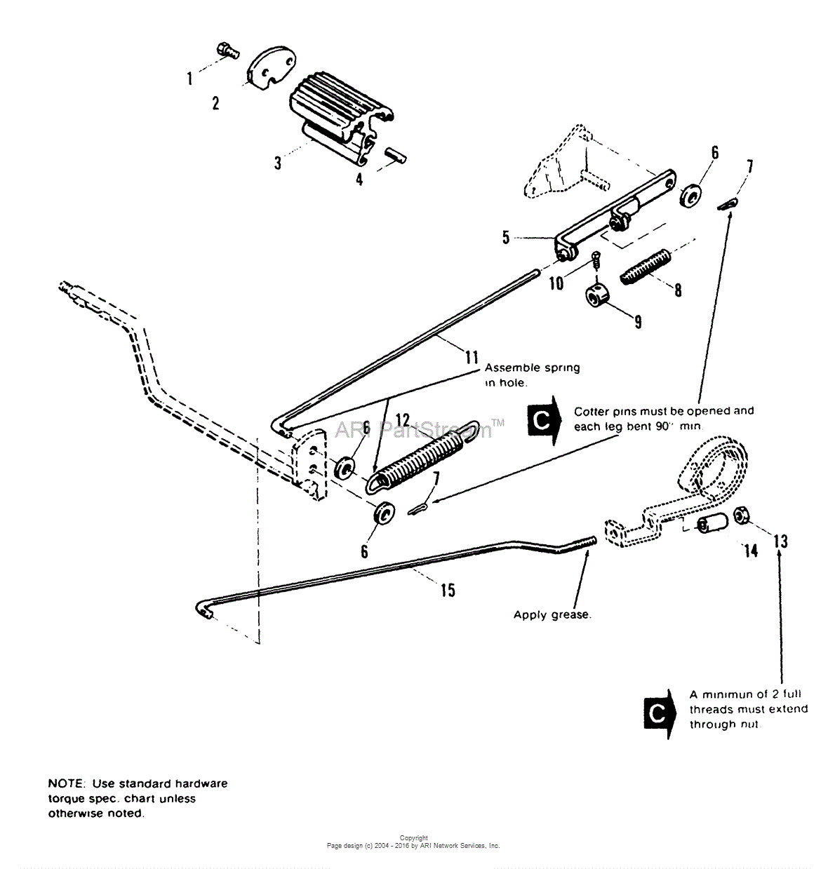 Simplicity 1690599 - 818GT, 18HP 3-Speed Parts Diagram for Brake ...