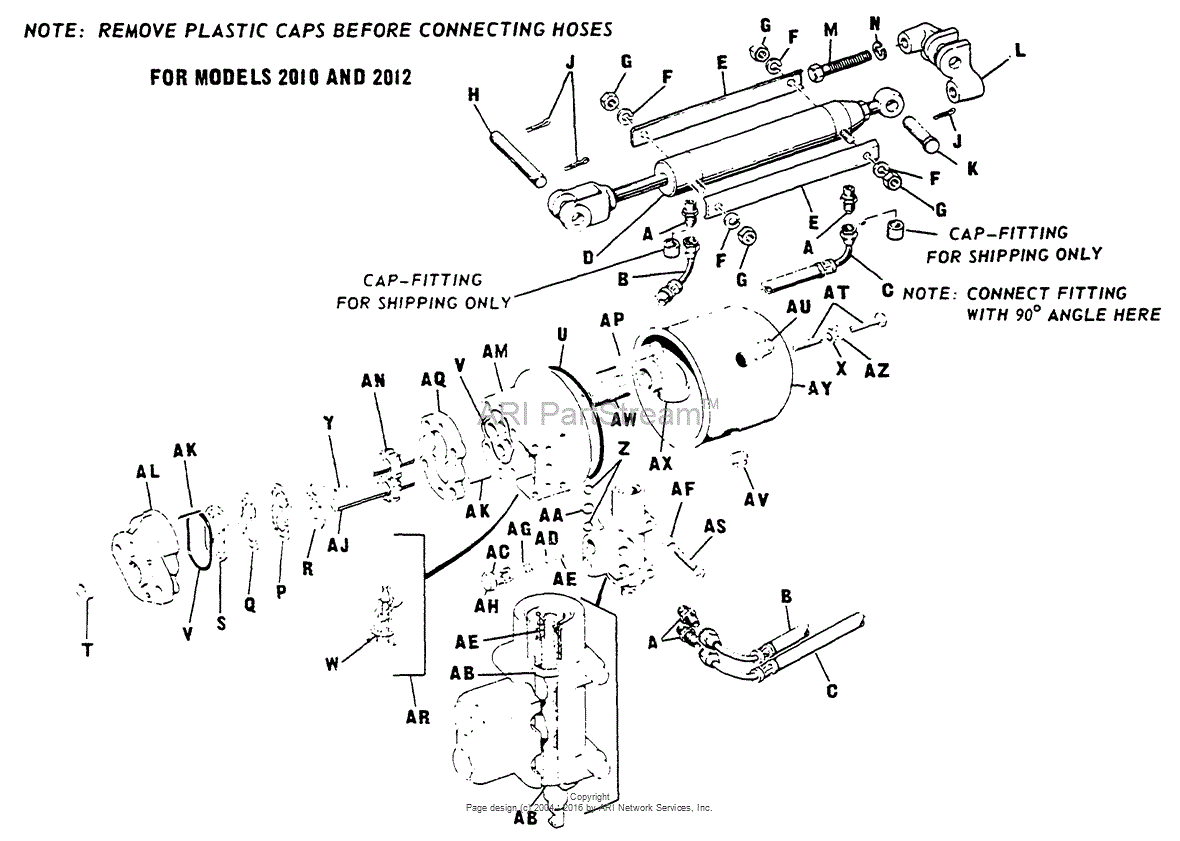 Simplicity 990433 Landlord, 2110, 10HP Hydro Lift Parts Diagram for