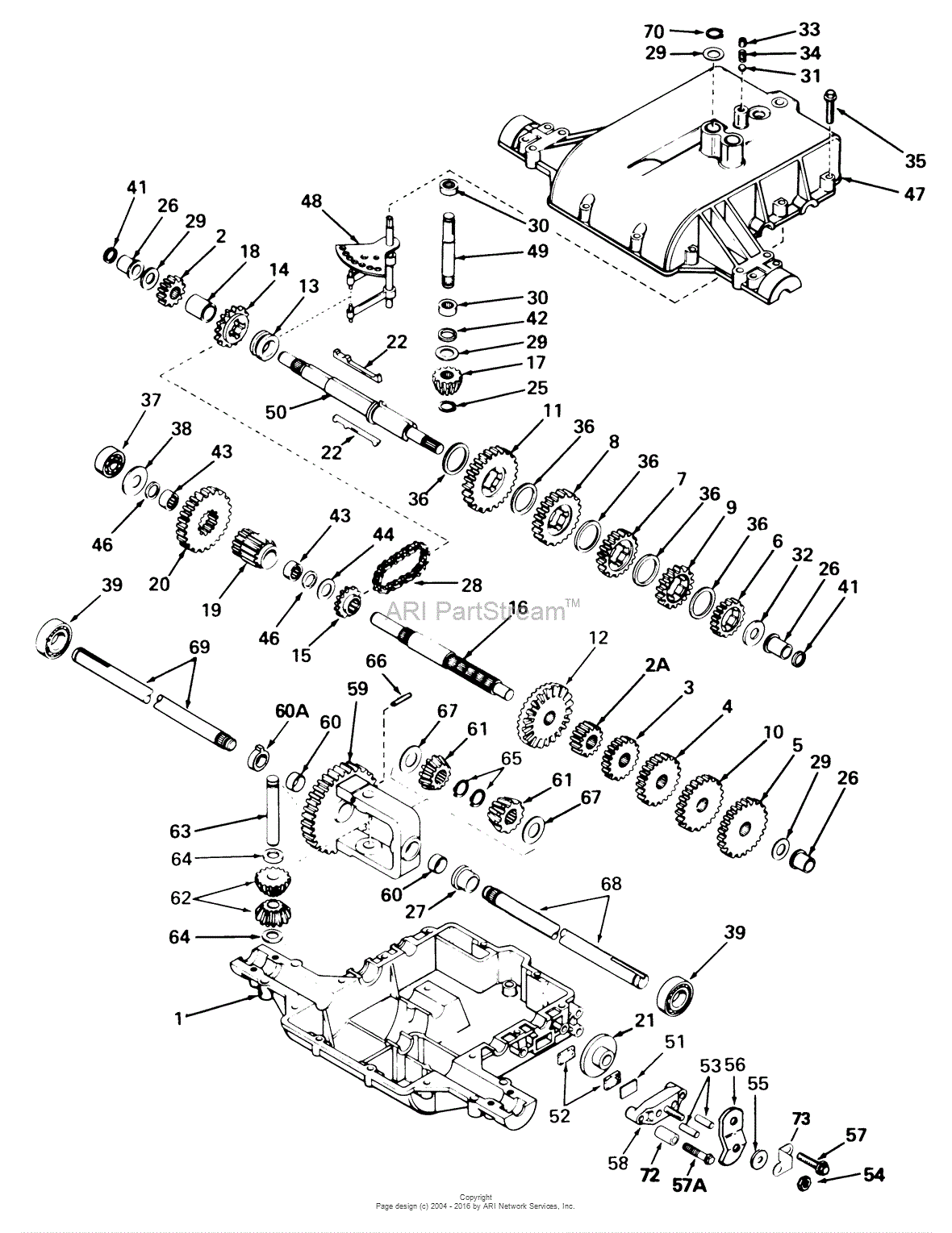 Simplicity 1691835 - 5212G, 12HP Gear TRACTOR ONLY Parts Diagram for ...