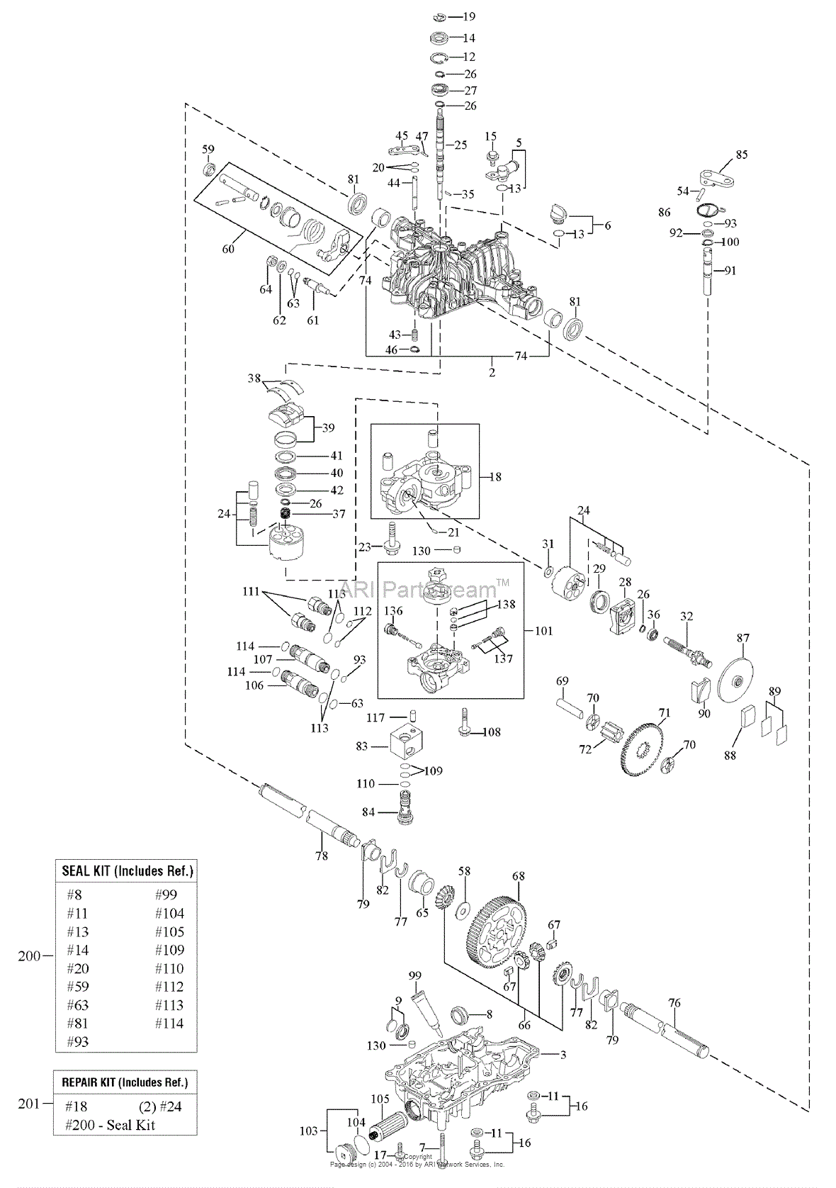 Simplicity 2690773 - Baron, 21HP Hydro 4WD and 40