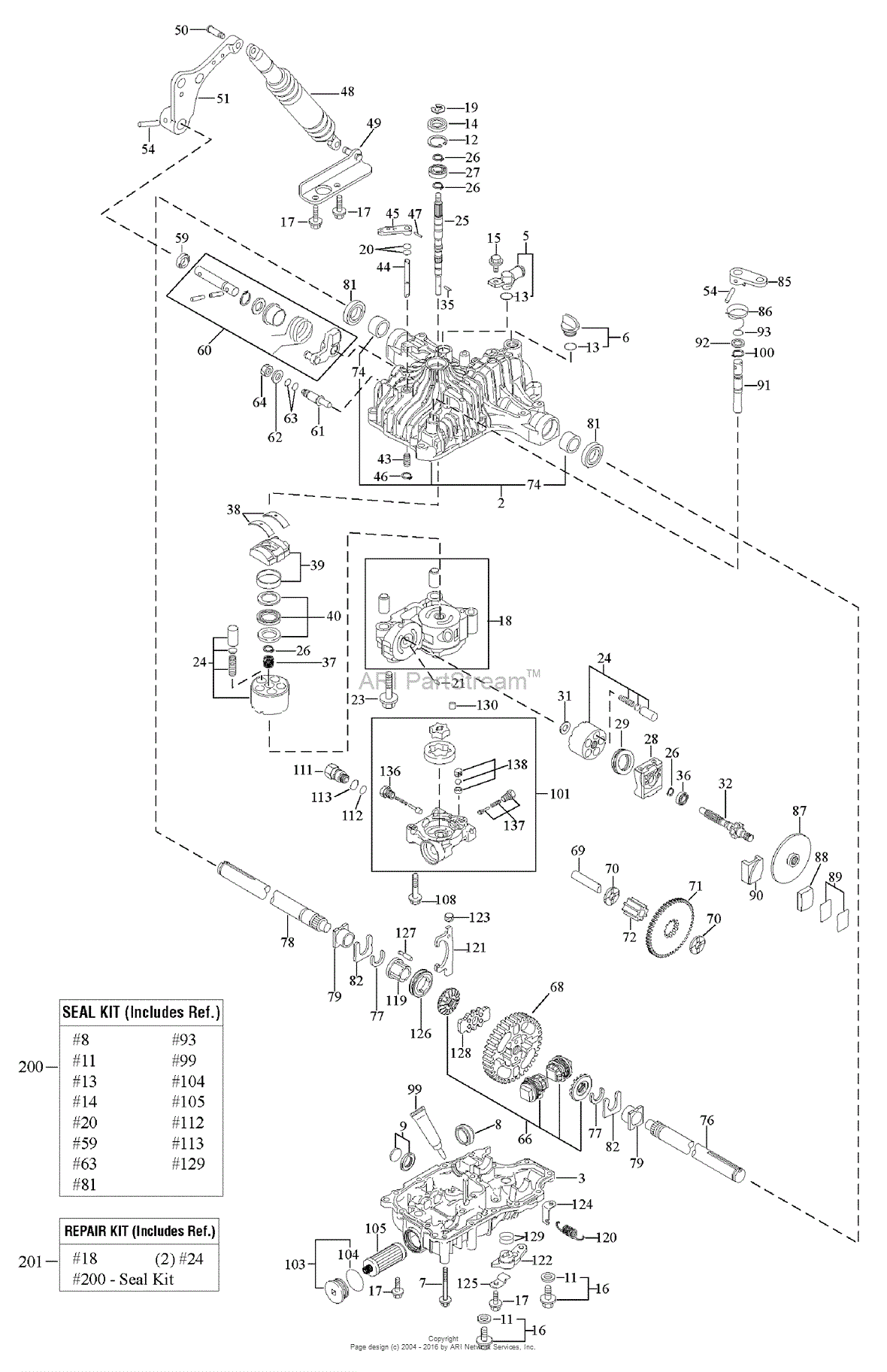 Tuff Torq K66 Parts Diagram