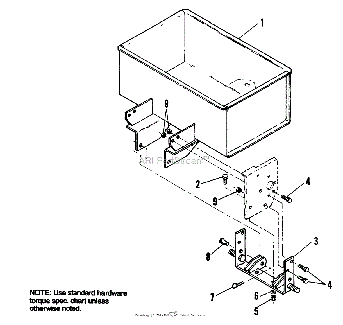 Simplicity 1691338 - Ballast Box Parts Diagram for Ballast Box Group