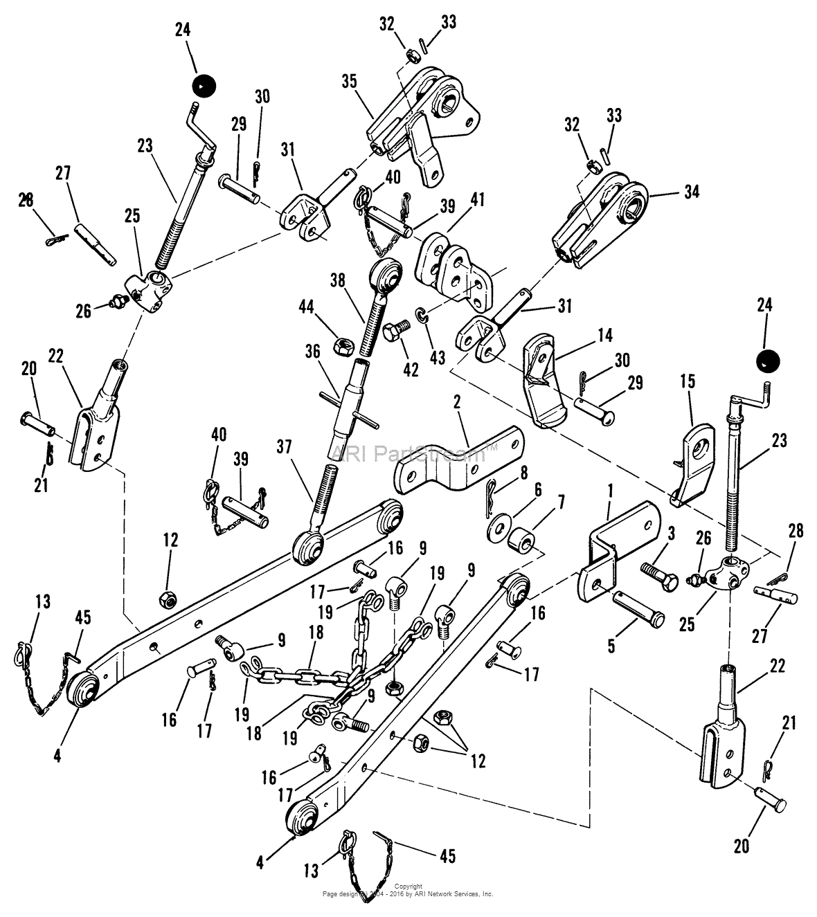 john deere 1025r parts diagram
