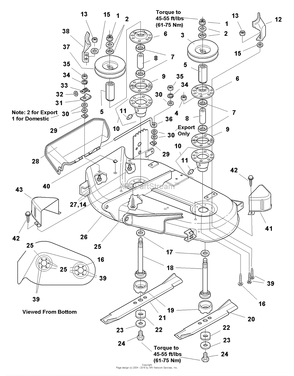 26 Simplicity Mower Deck Belt Diagram
