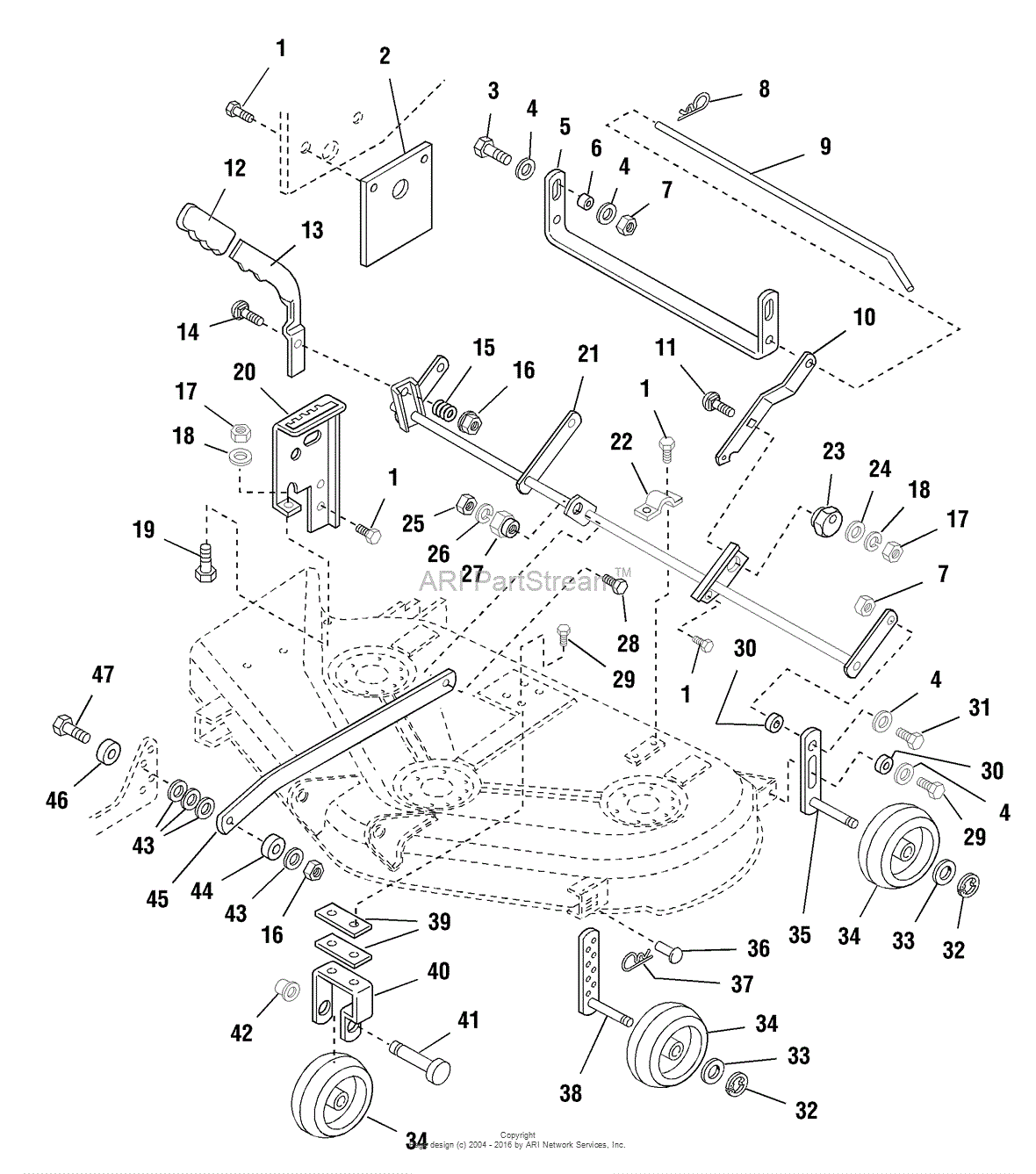 Simplicity 1692763 - Regent, 16HP Hydro and 44