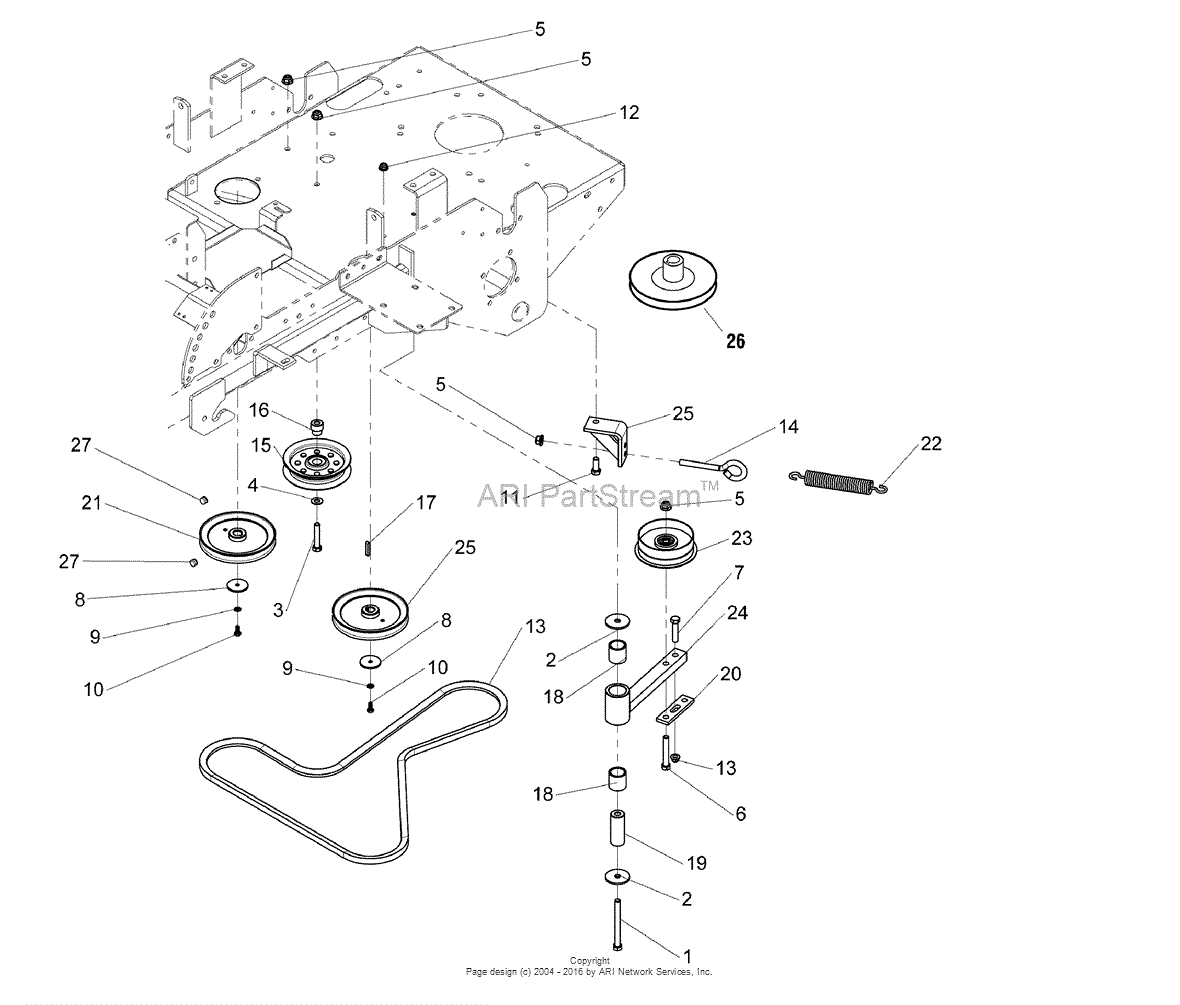 Simplicity 2690487 - Consumer ZT1844, 18HP Kohler w/44