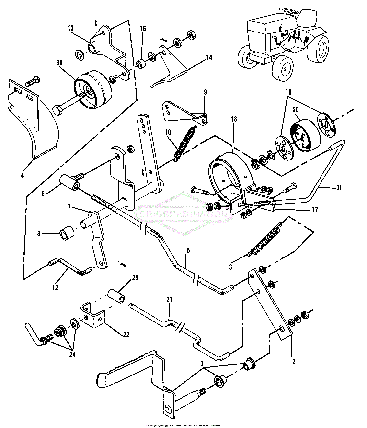 Simplicity 1600157 - 314D, 14HP Gear Parts Diagram for Clutch & Brake ...