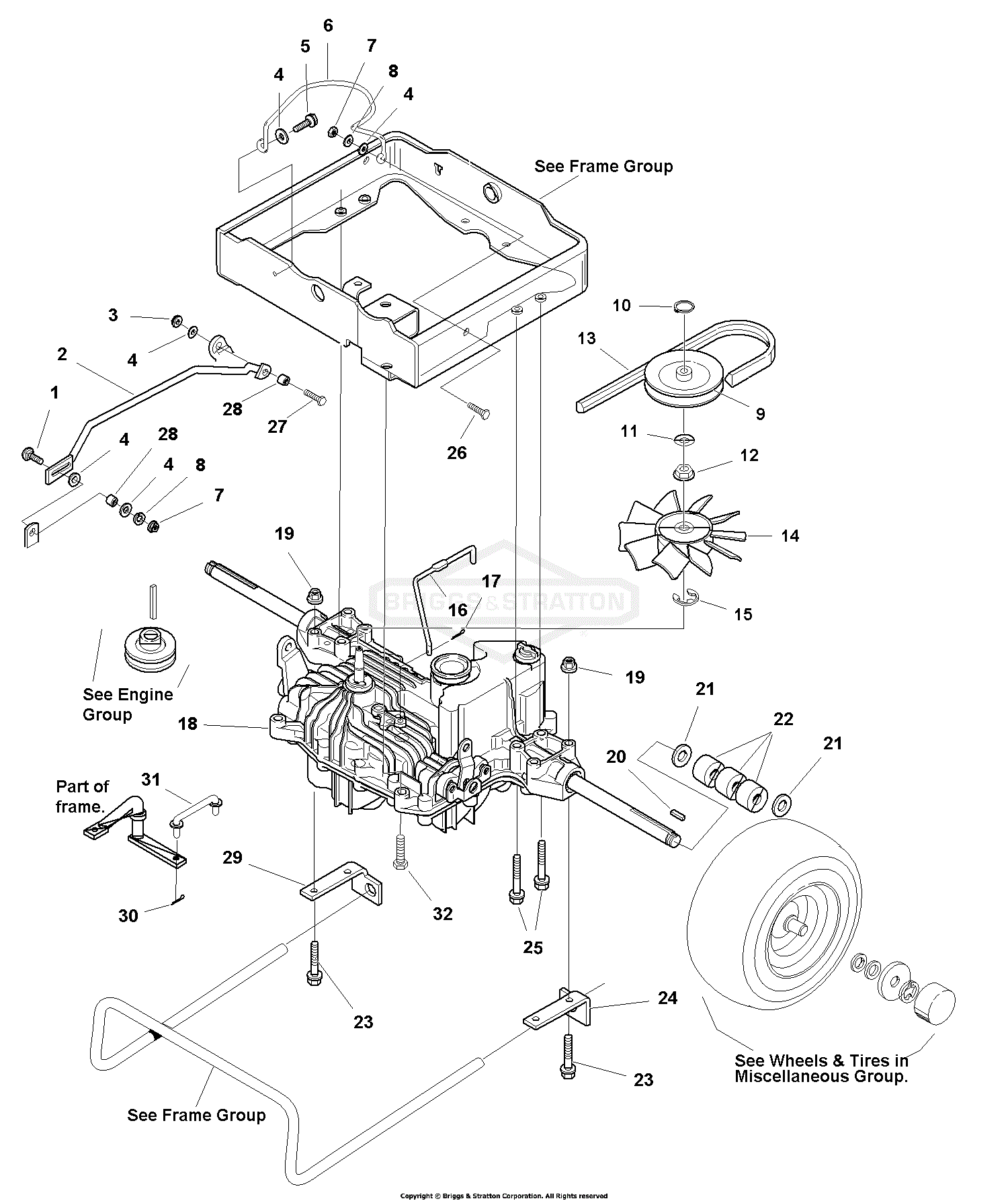 Simplicity Regent Parts Diagram