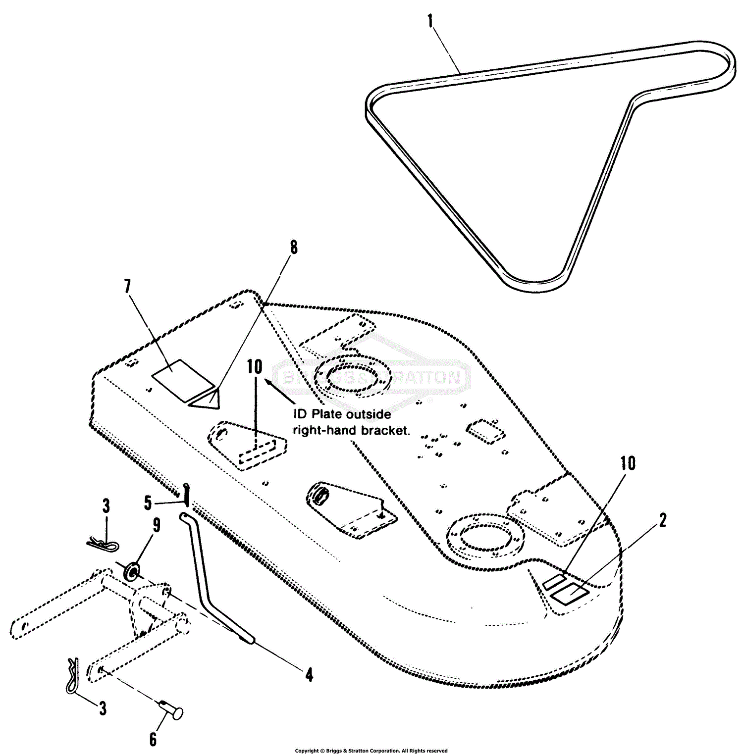 Simplicity 1690531 36 Rotary Mower Parts Diagram For 36 Miscellaneous Group