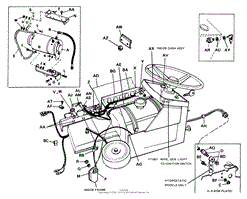 Simplicity 990654 - Sovereign, 3314V Parts Diagram for ... simplicity landlord tractor wiring diagram 6 speed 