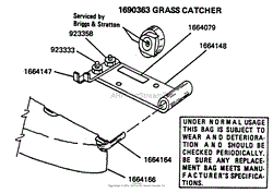 Simplicity 1690277 - 1021, 21 Push Mower (MS) Parts Diagrams
