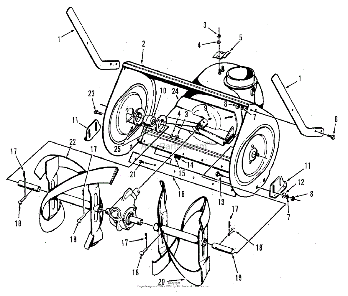 Simplicity 990853 - HOMELITE S-8, 8HP 28