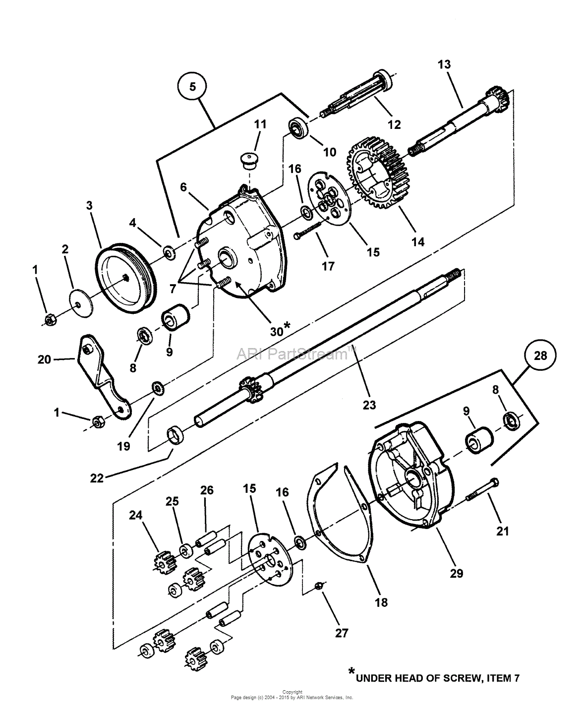 Snapper Pro 7800551 - 6 HP Kawasaki w/ 21