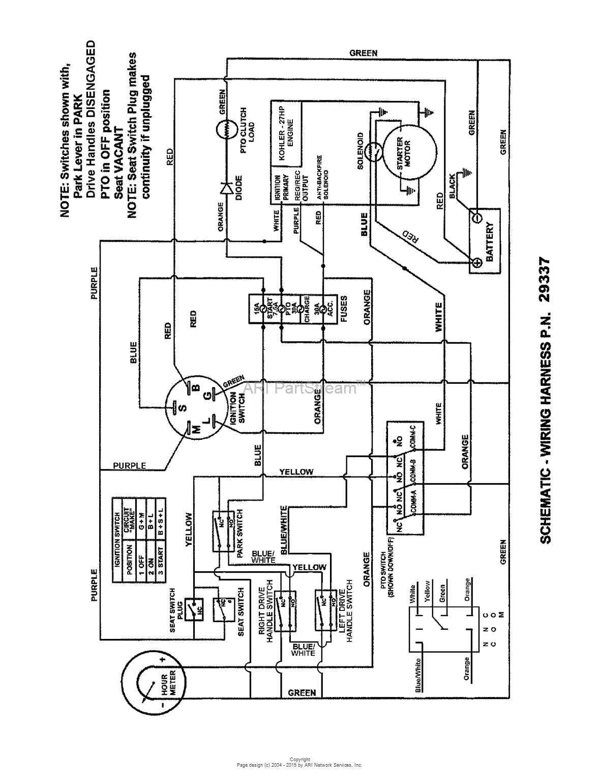 Wiring Schematic Kohler Engines