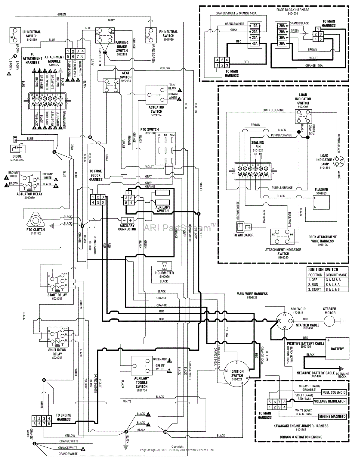 Snapper Pro 5900658 - S800X28KAV, Zero-Turn Rider Parts Diagram for ...