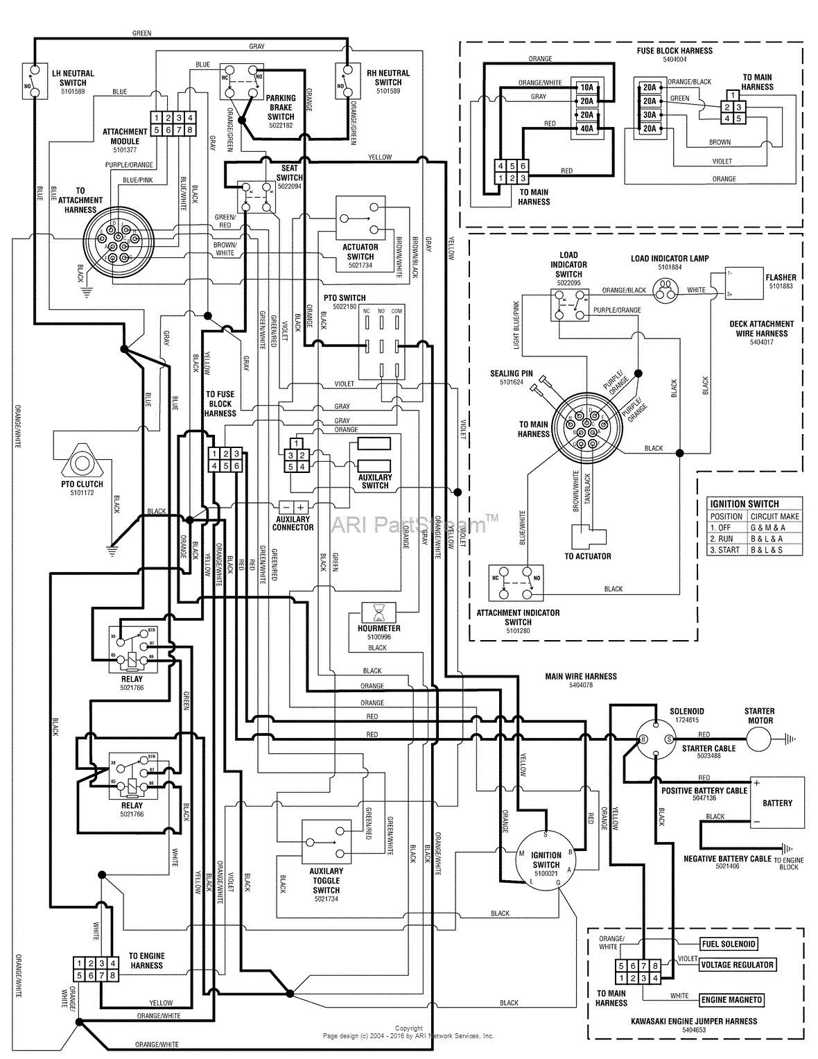 Snapper Pro 5900658 - S800X28KAV, Zero-Turn Rider Parts Diagram for ...