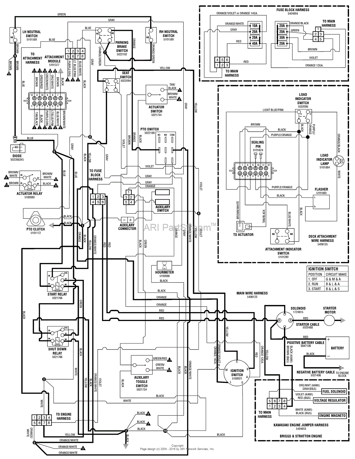 Snapper Pro 5900658 - S800X28KAV, Zero-Turn Rider Parts Diagram for ...