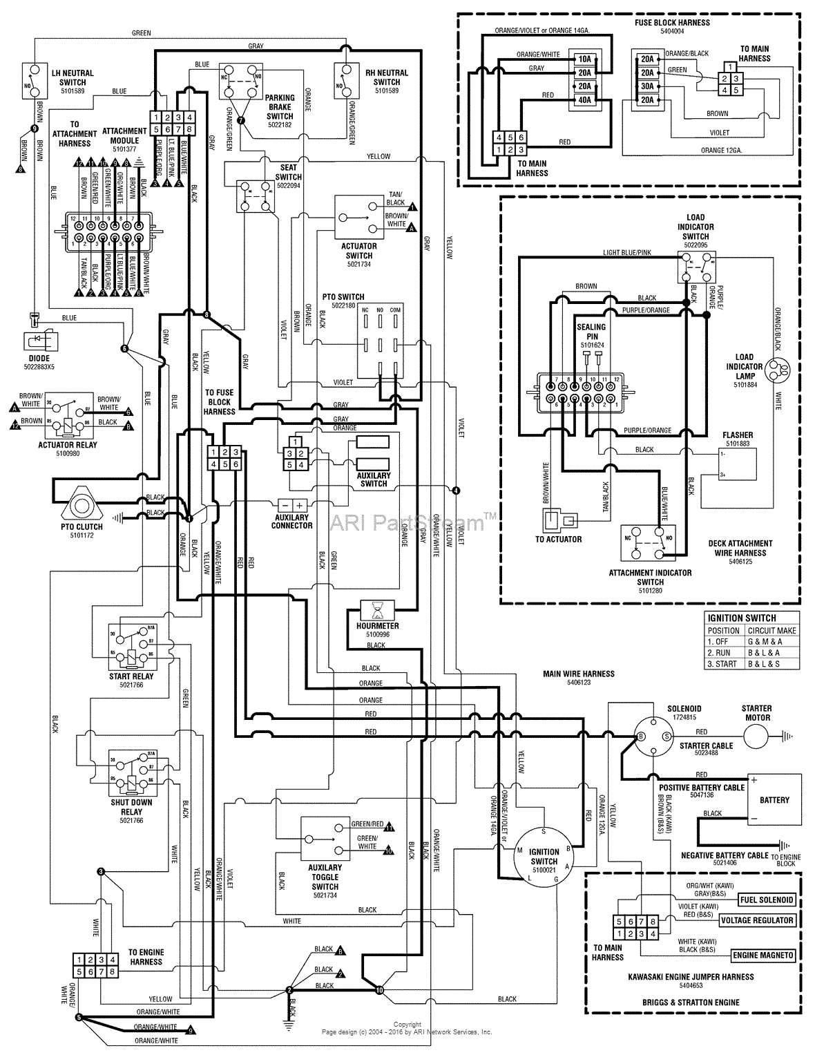 Snapper Pro 5900658 - S800X28KAV, Zero-Turn Rider Parts Diagram for ...