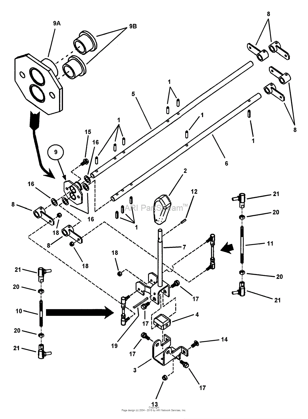 Snapper Pro 7084574 - ZF2501KH, 25HP Kohler Series 1 Parts Diagram for ...