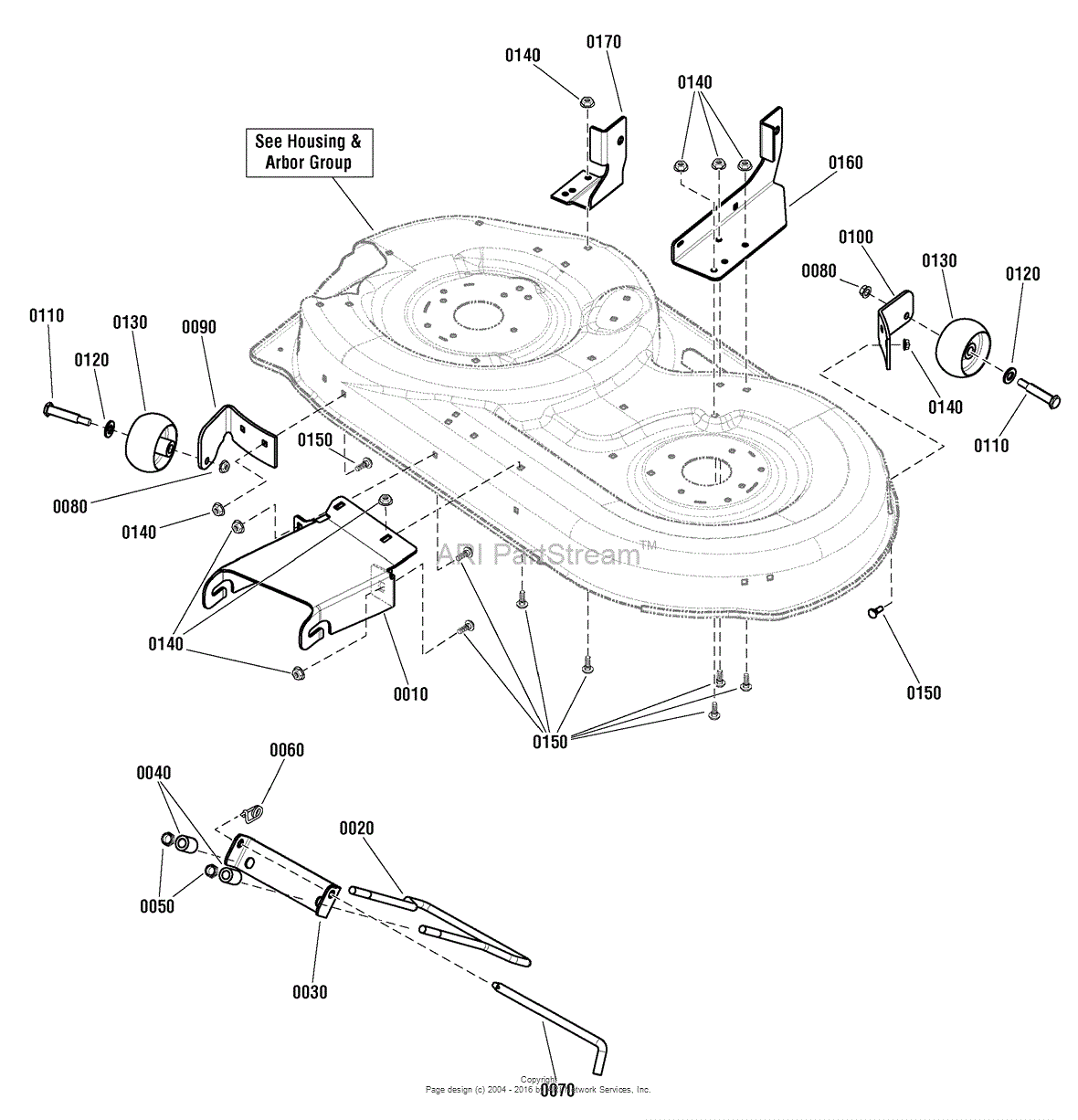 Snapper lt125 42 outlet inch deck belt diagram