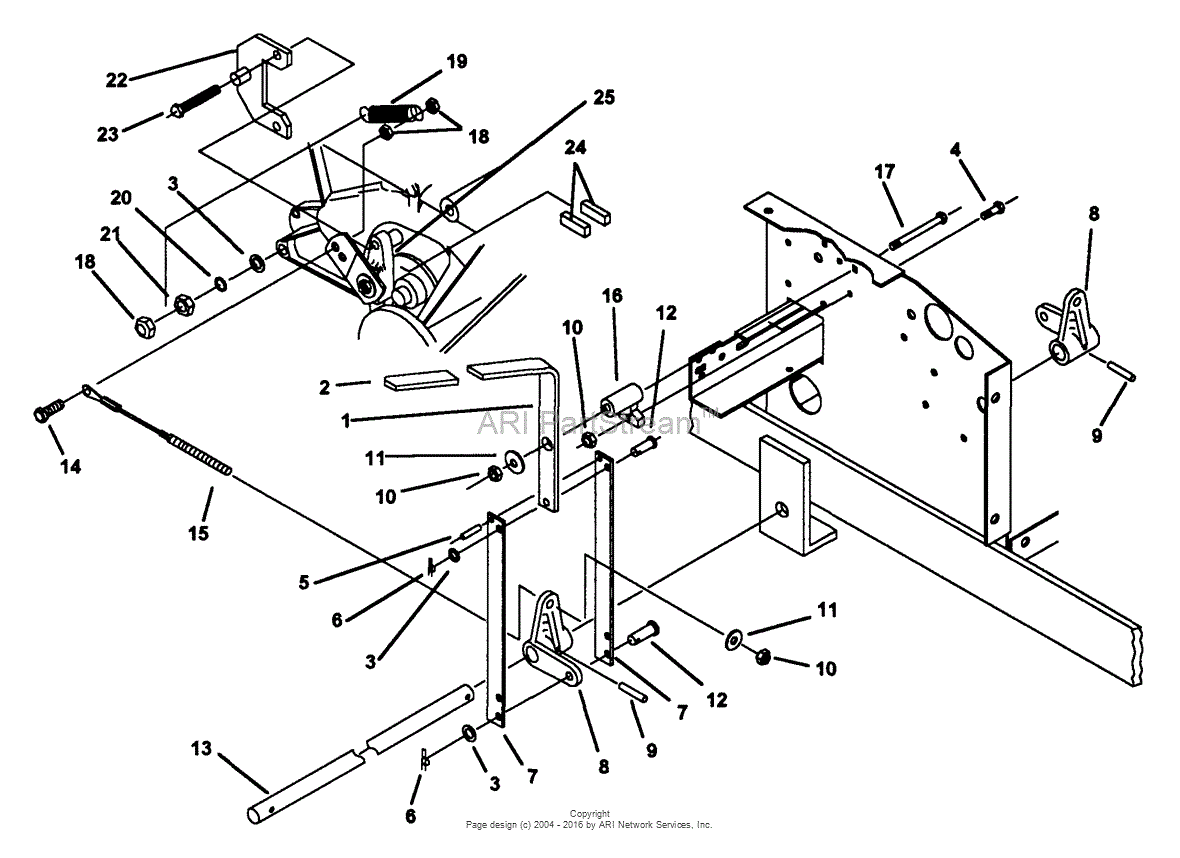 Snapper Z2205KV (80920) 22 HP Hydrogear Drive ZTR Series 5 ... snapper lawn mower wiring diagram 