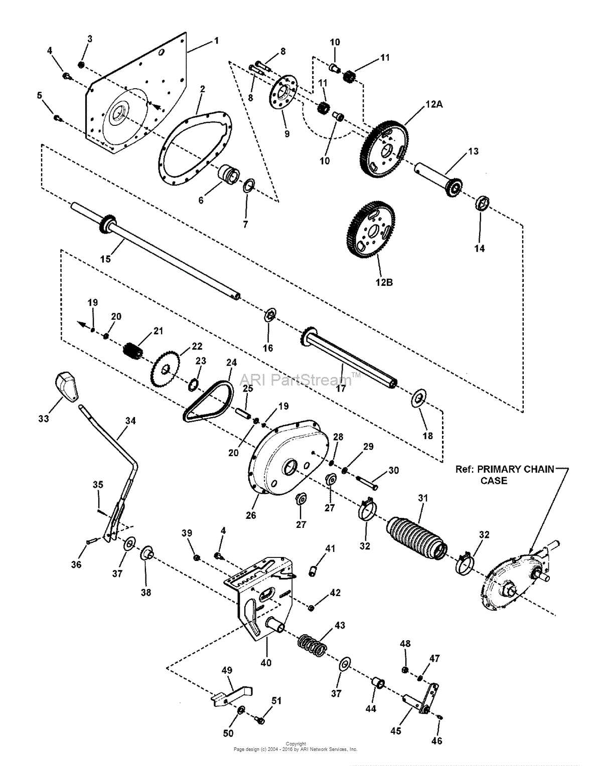 Snapper rear axle online assembly