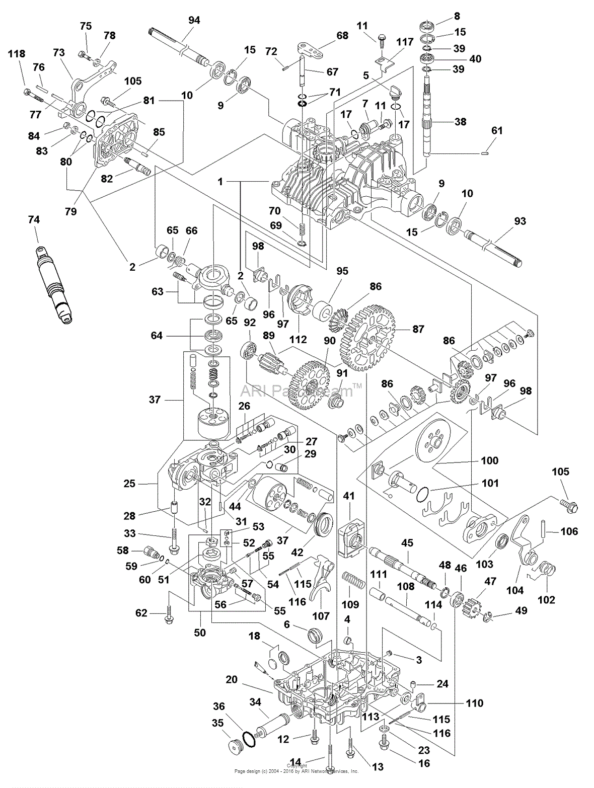 Snapper 1694370 - GT2354, 54