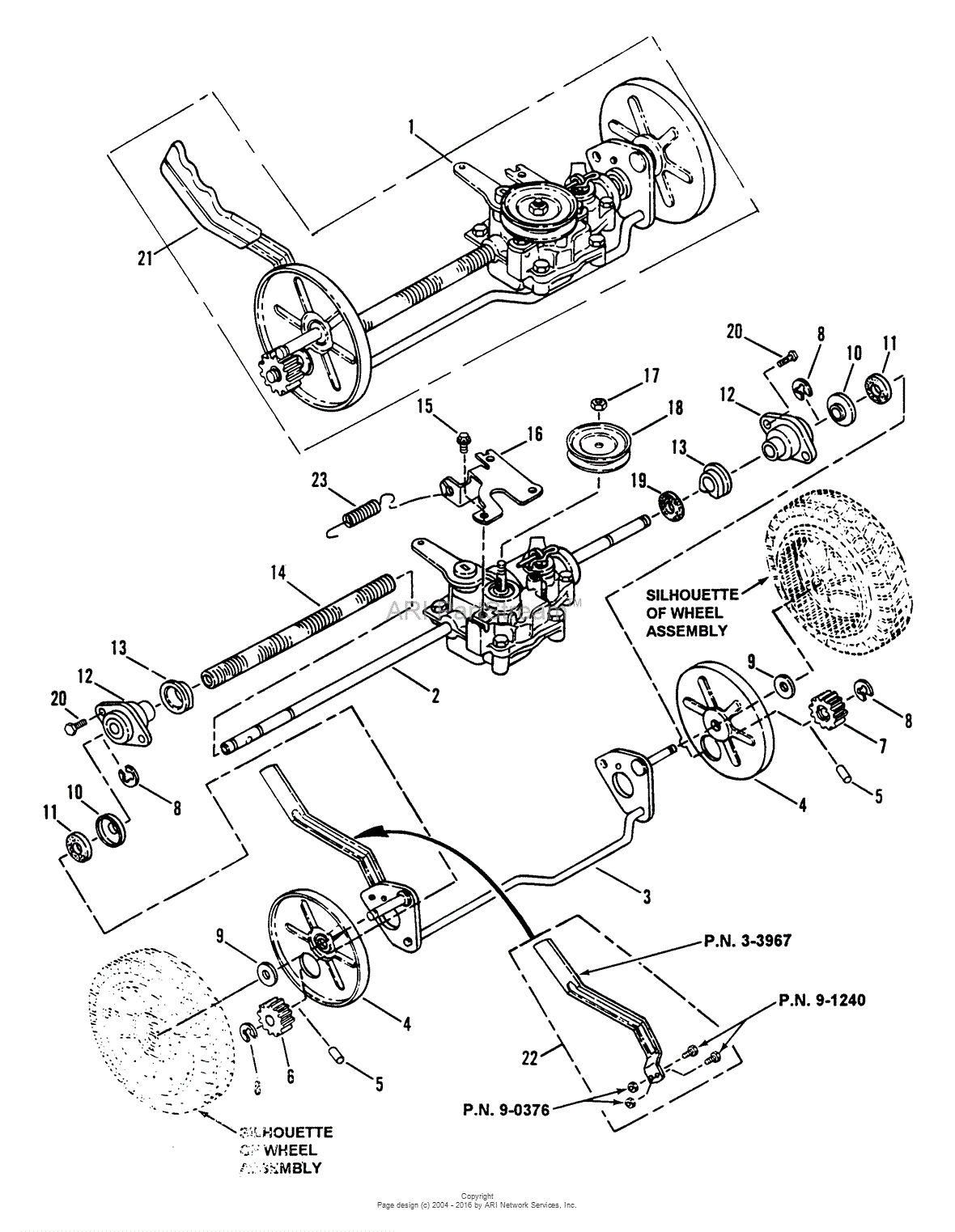 Snapper ELP21600 21" 6 HP Platinum (SelfPropelled) Series 0 Parts