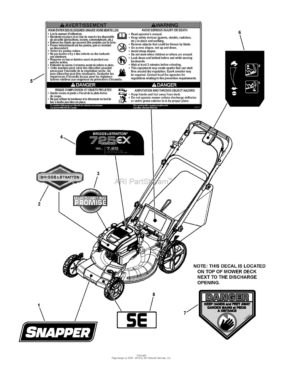 Snapper SPV22725HW (7800831) 22