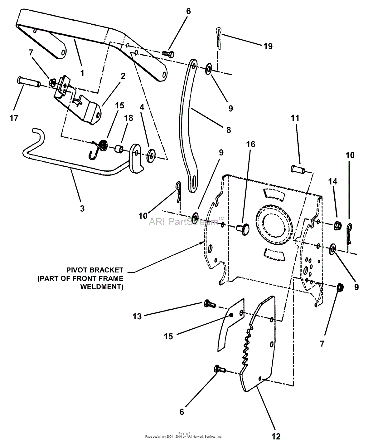 Snapper Hzs15422kve 42 15 Hp Ztr Yard Cruiser Series 2 Parts Diagram For Deck Lift Handle 2715