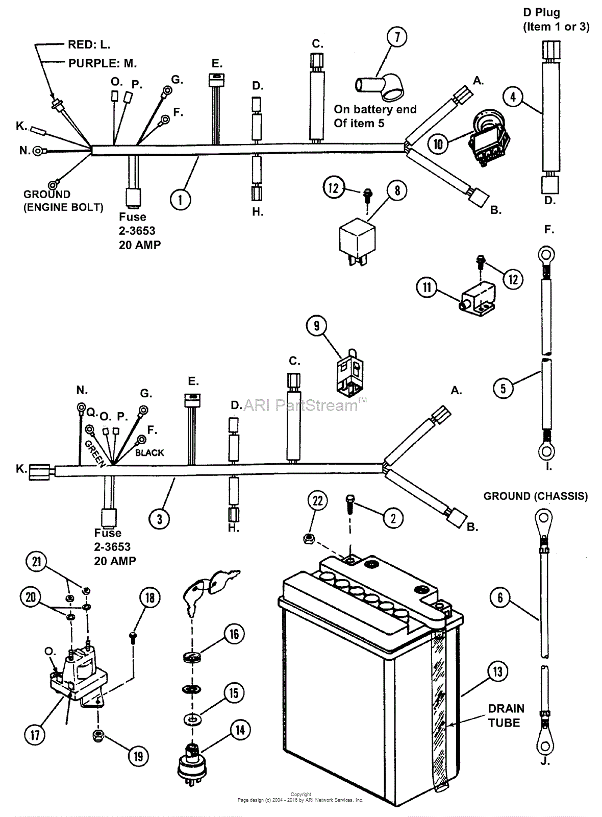 Snapper Hzs18482bve 48 18 Hp Ztr Yard Cruiser Series 2 Parts Diagram For Electrical Components 1812